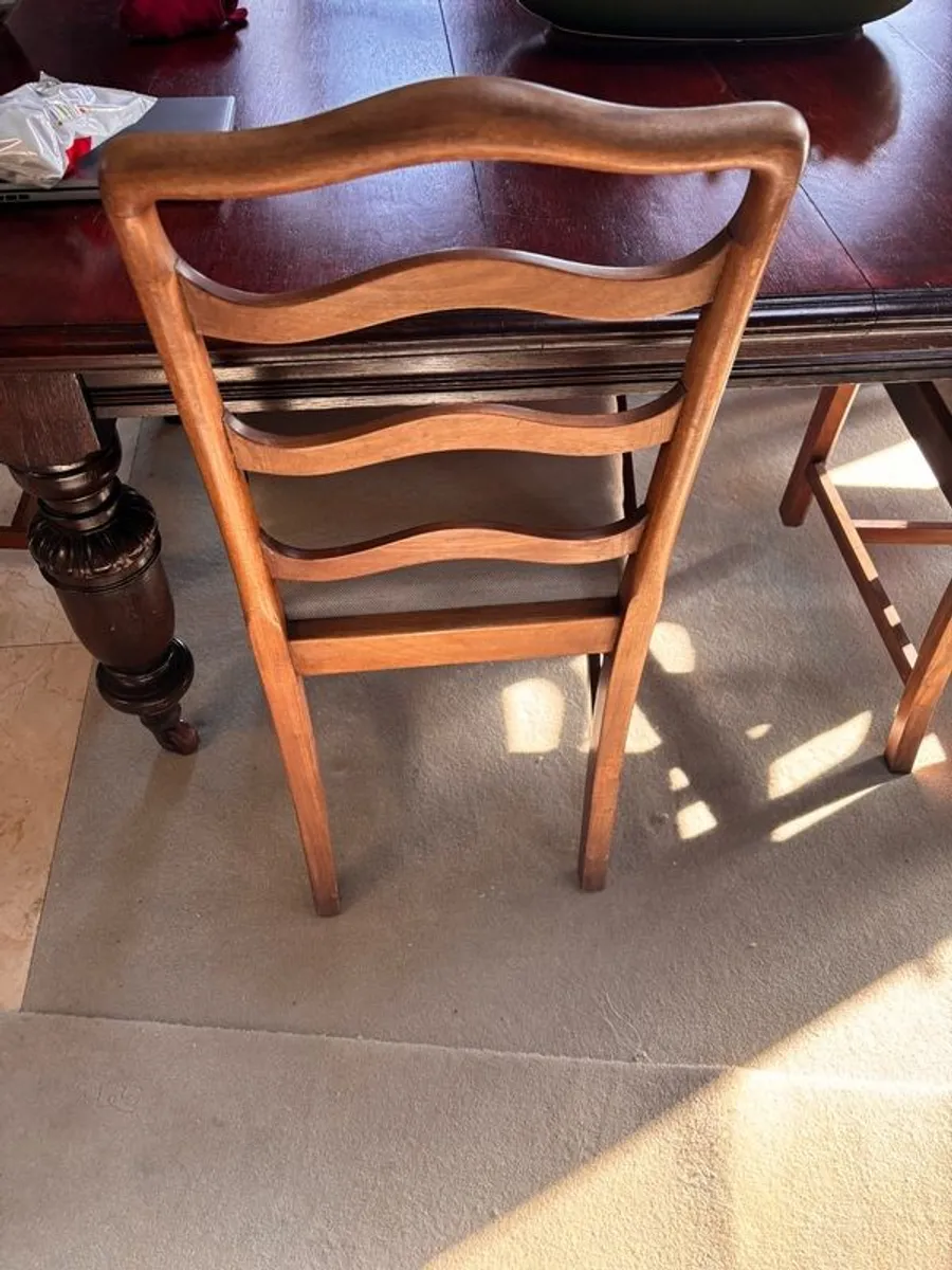 6 Sheard Bennington & Co Dini g chairs - Image 2
