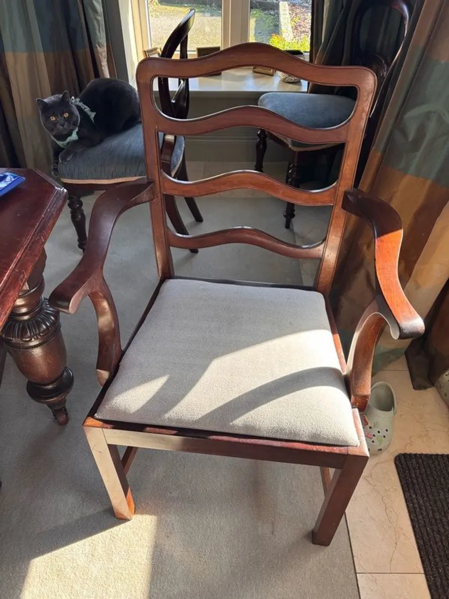 6 Sheard Bennington & Co Dini g chairs - Image 3