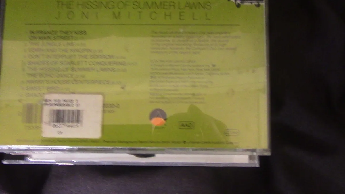 Joni Mitchell - The Hissing of Summer Lawns CD - Image 2
