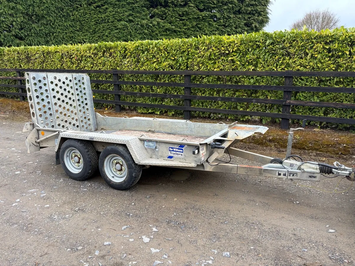 Ifor williams plant trailer - Image 1