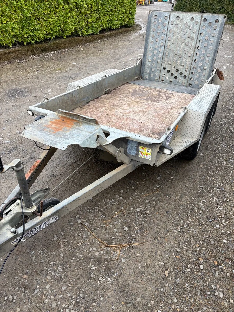 Ifor williams plant trailer - Image 4