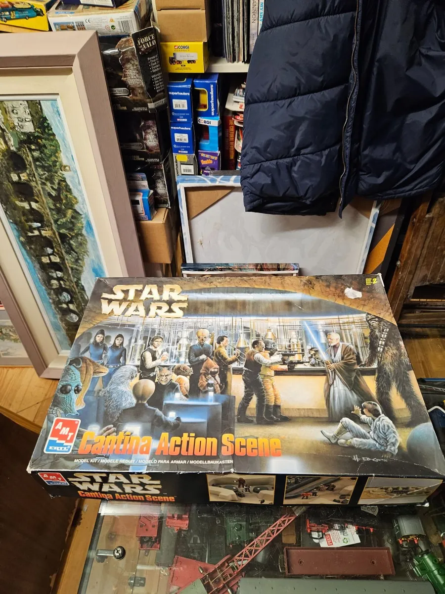 Vintage Star Wars AMT Cantina Kit - Image 4