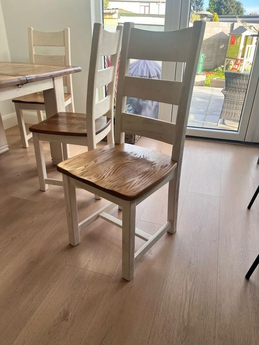 Dining table and chairs - Image 3