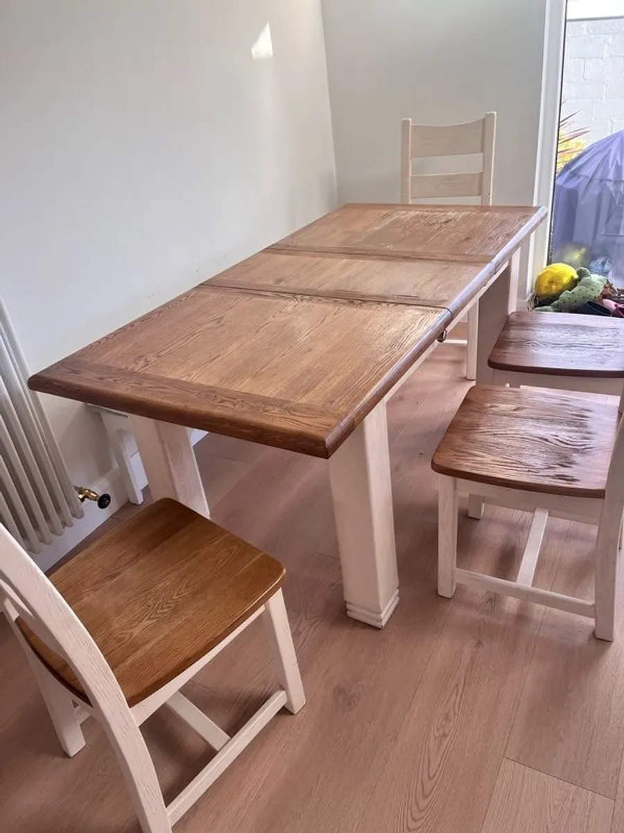 Dining table and chairs - Image 2