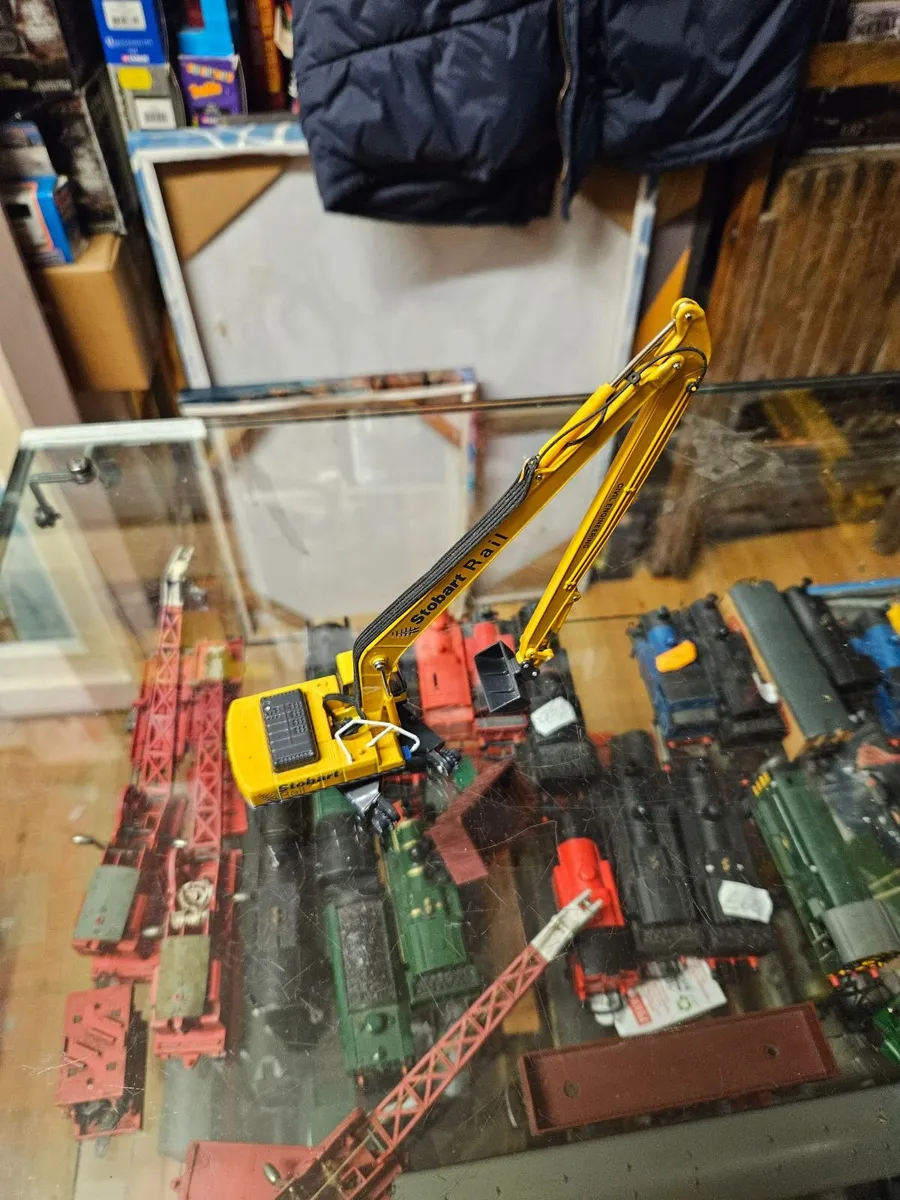 Corgi Oxford Eddie Stobart Rail Excavator - Image 4