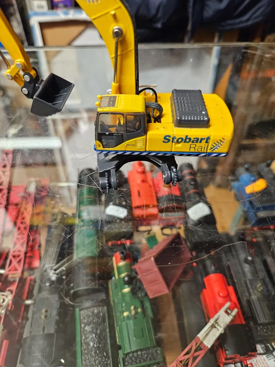 Corgi Oxford Eddie Stobart Rail Excavator - Image 2