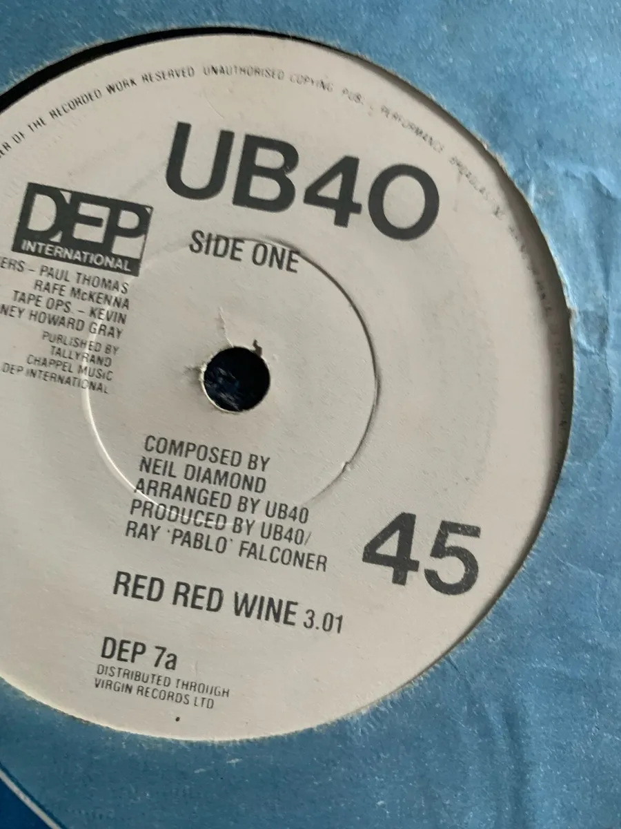 UB40  red red wine - Image 1