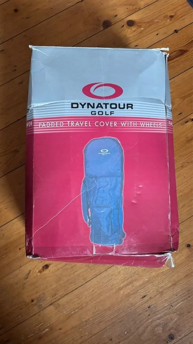 Golf Padded Travel Cover with wheels - Image 1
