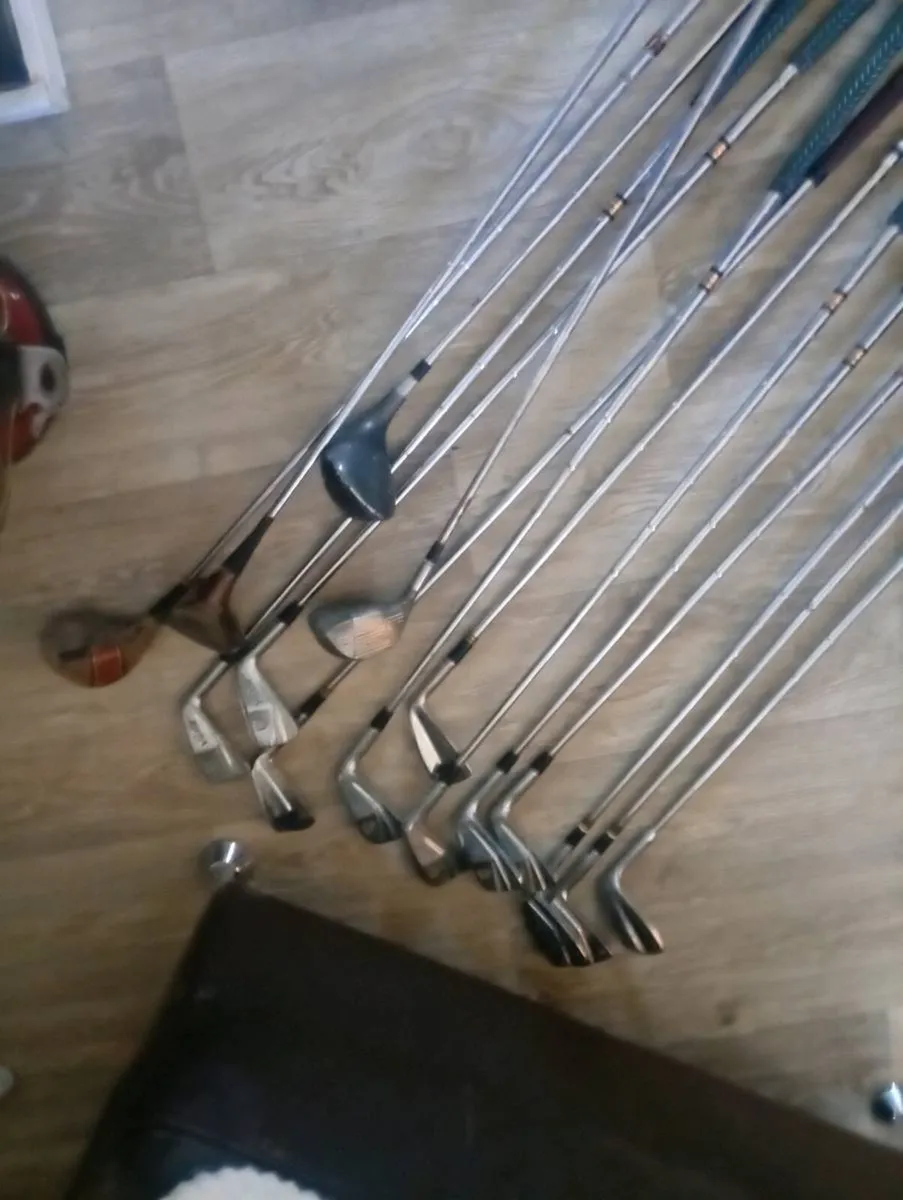 Vintage golf clubs - Image 1