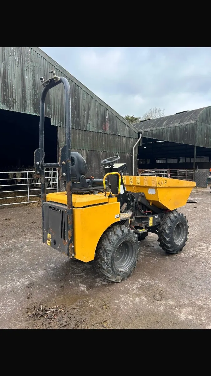 Mecalac 1 ton hi tip dumper - Image 1