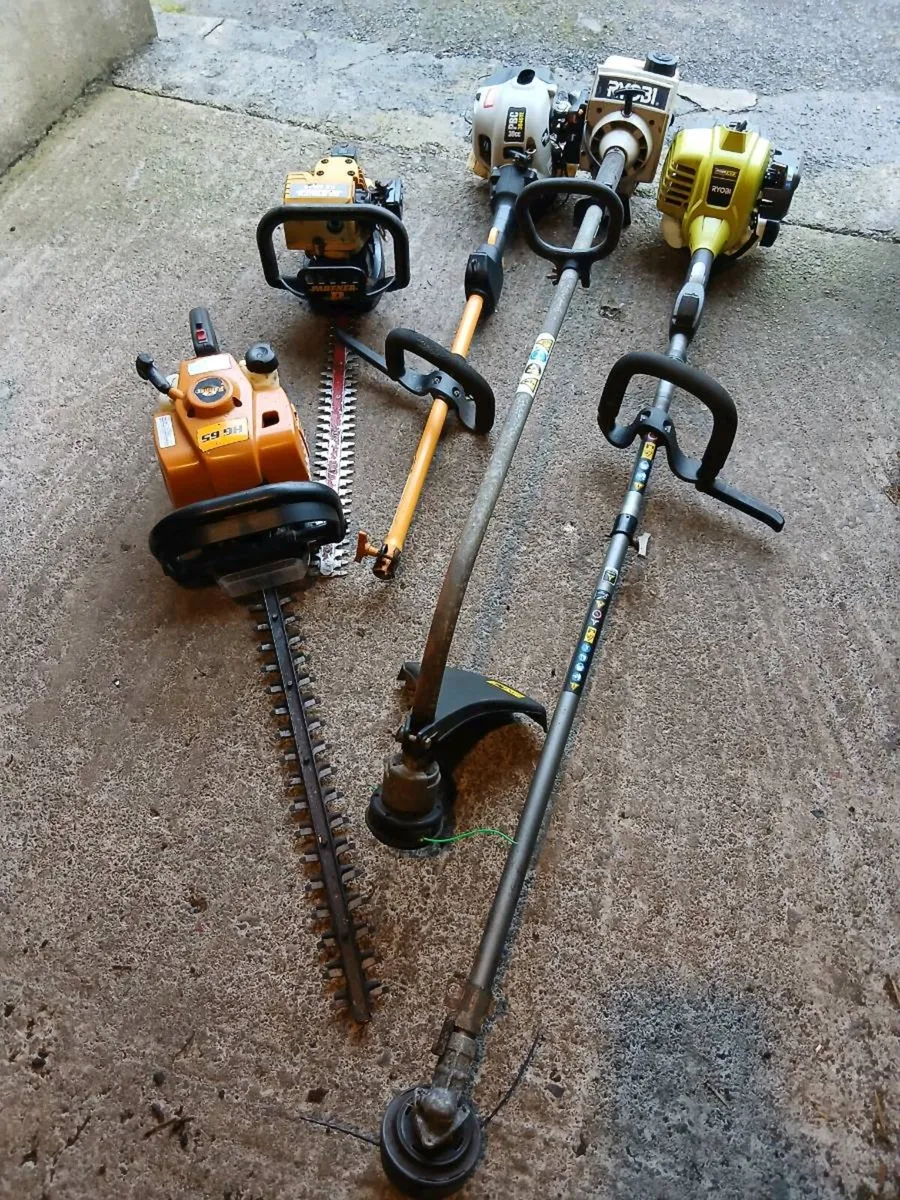 2 Hedgecutters & 3 Strimmers for Sale - Image 3