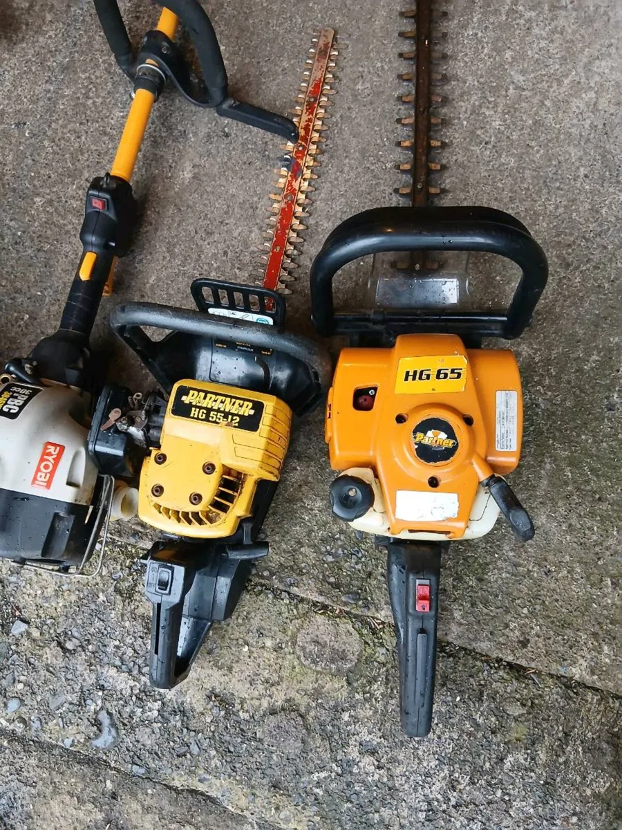2 Hedgecutters & 3 Strimmers for Sale - Image 4