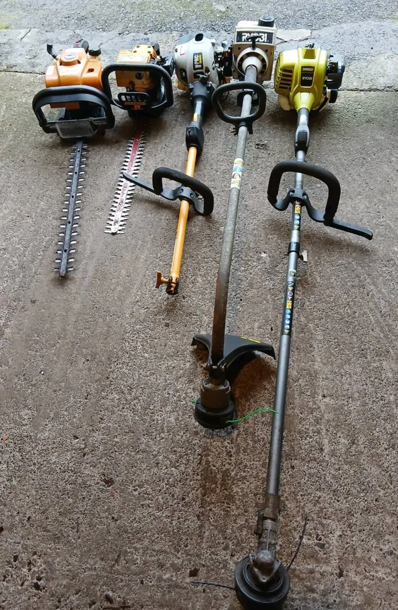 2 Hedgecutters & 3 Strimmers for Sale - Image 2