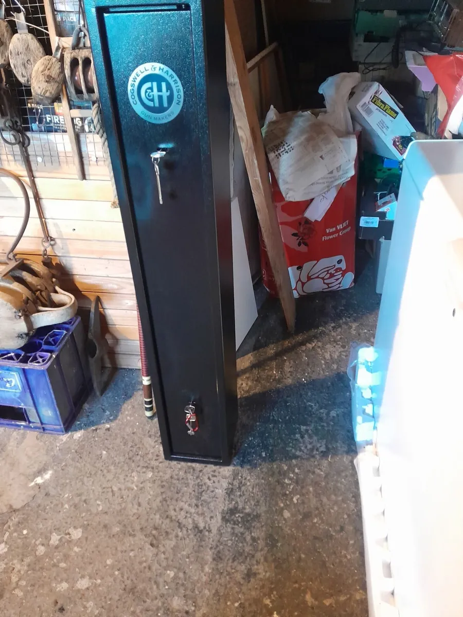 Cogswell and harrison three  gun cabnet - Image 1