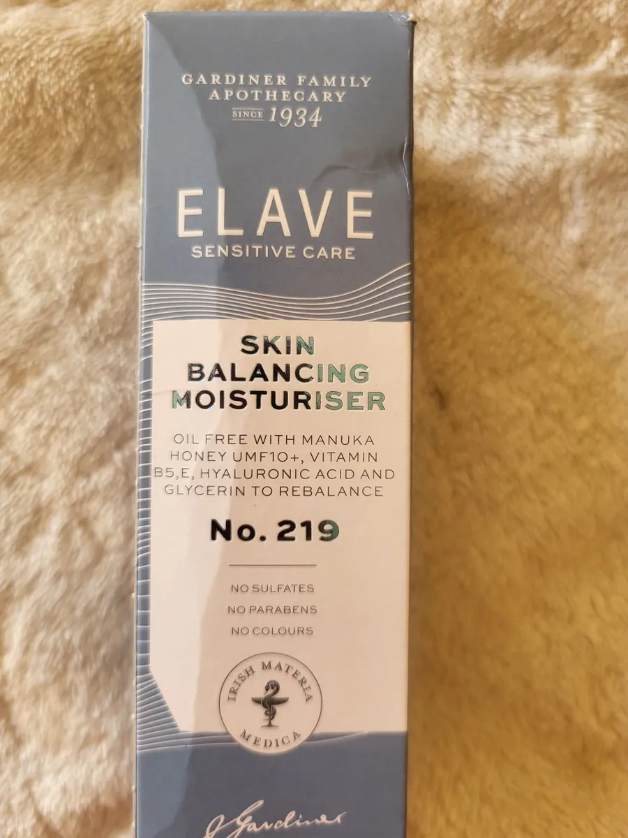 New Elave moisturiser - Image 1