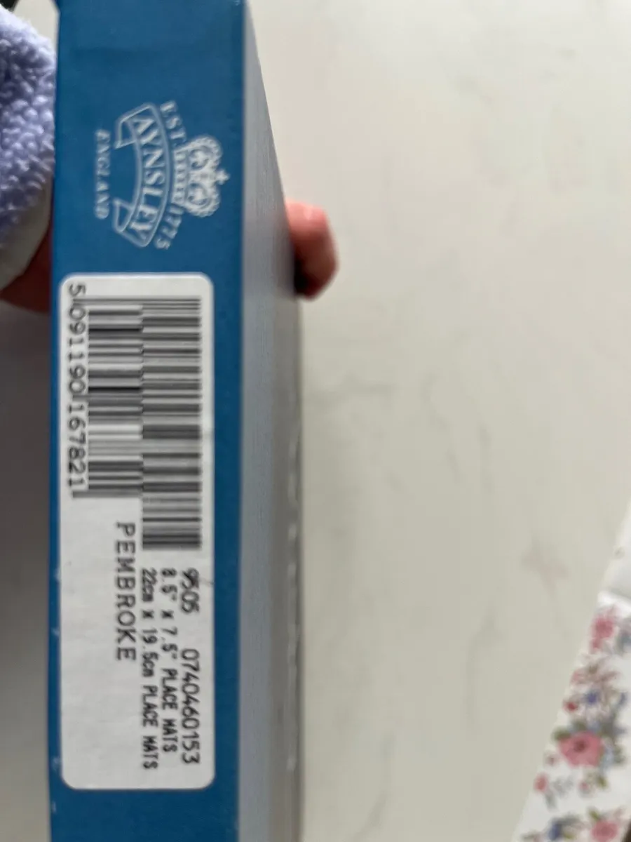 Aynsley Pembroke Place Mat Set - Image 1