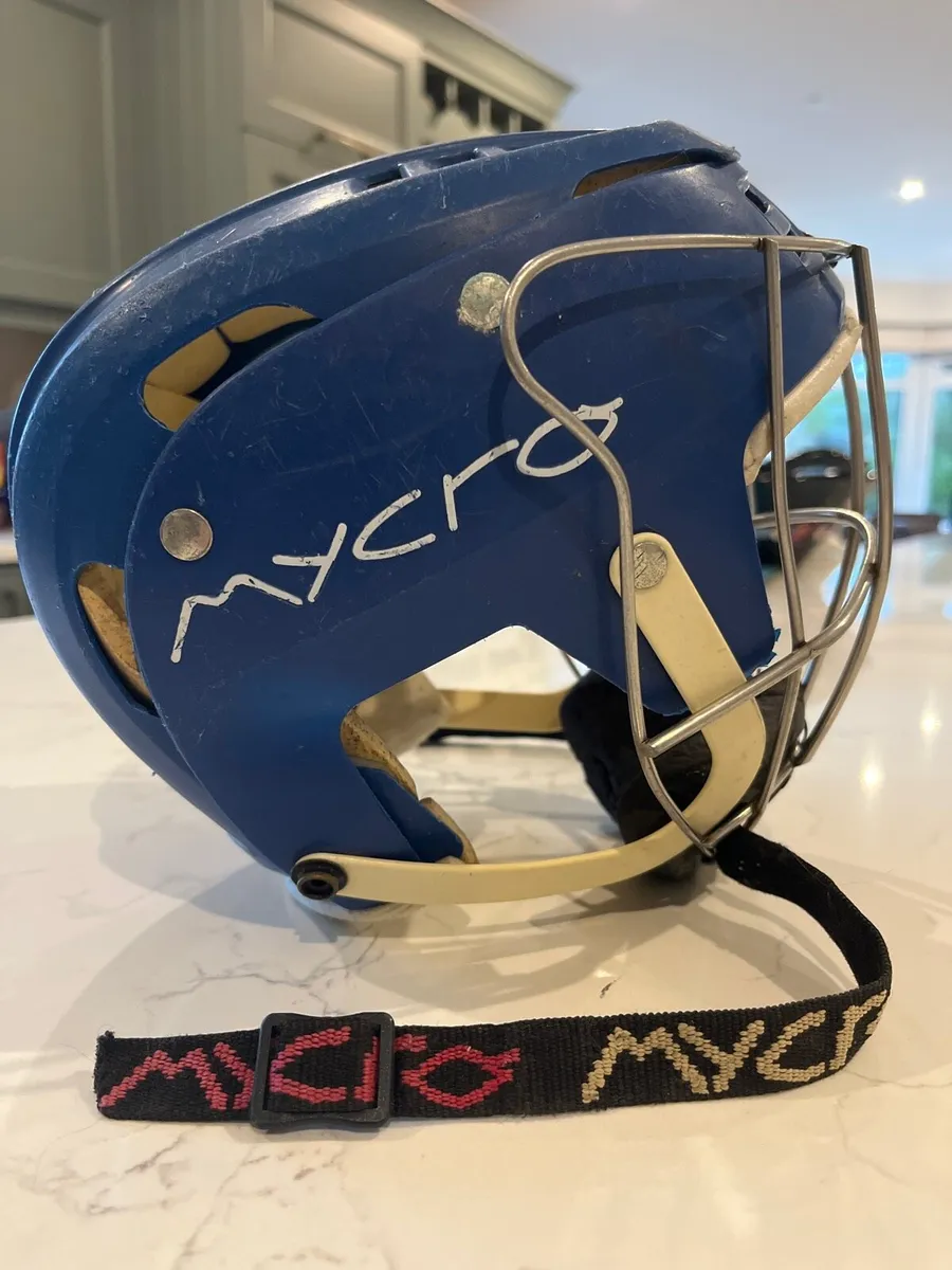 Blue Mycro hurling helmet - Image 2