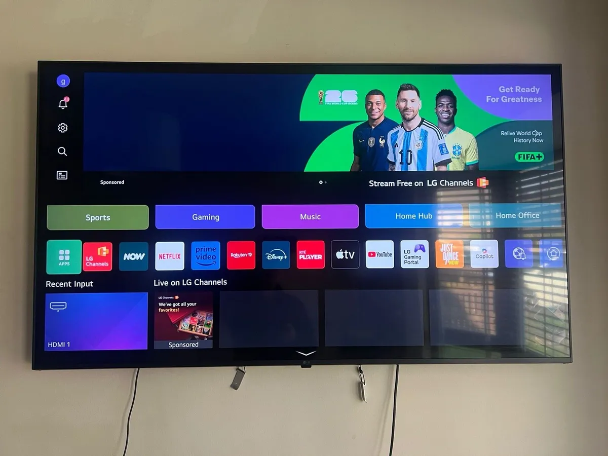 55’ Plasma TV (LG) - Image 1