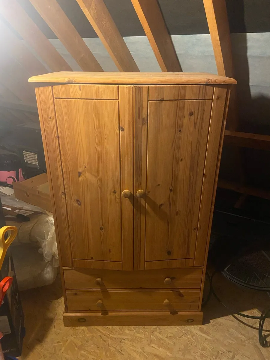 Wardrobe , drawers and cot set - Image 3