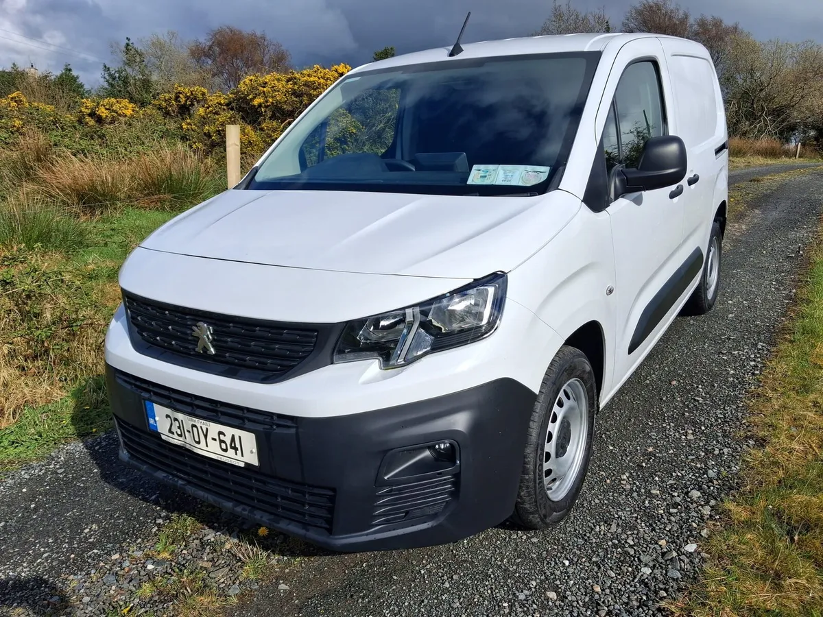 2023 Peugeot Partner low Kms NO VAT - Image 1