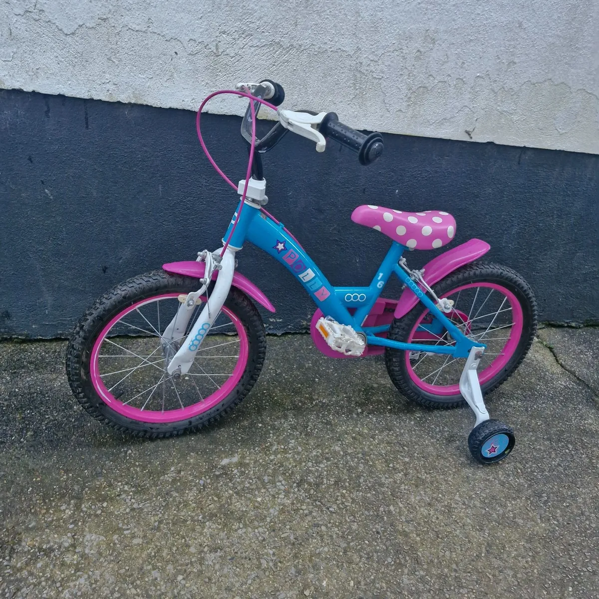 (1) 16 inch Girls Bike & (2) 14 inch Balance Bikes - Image 2