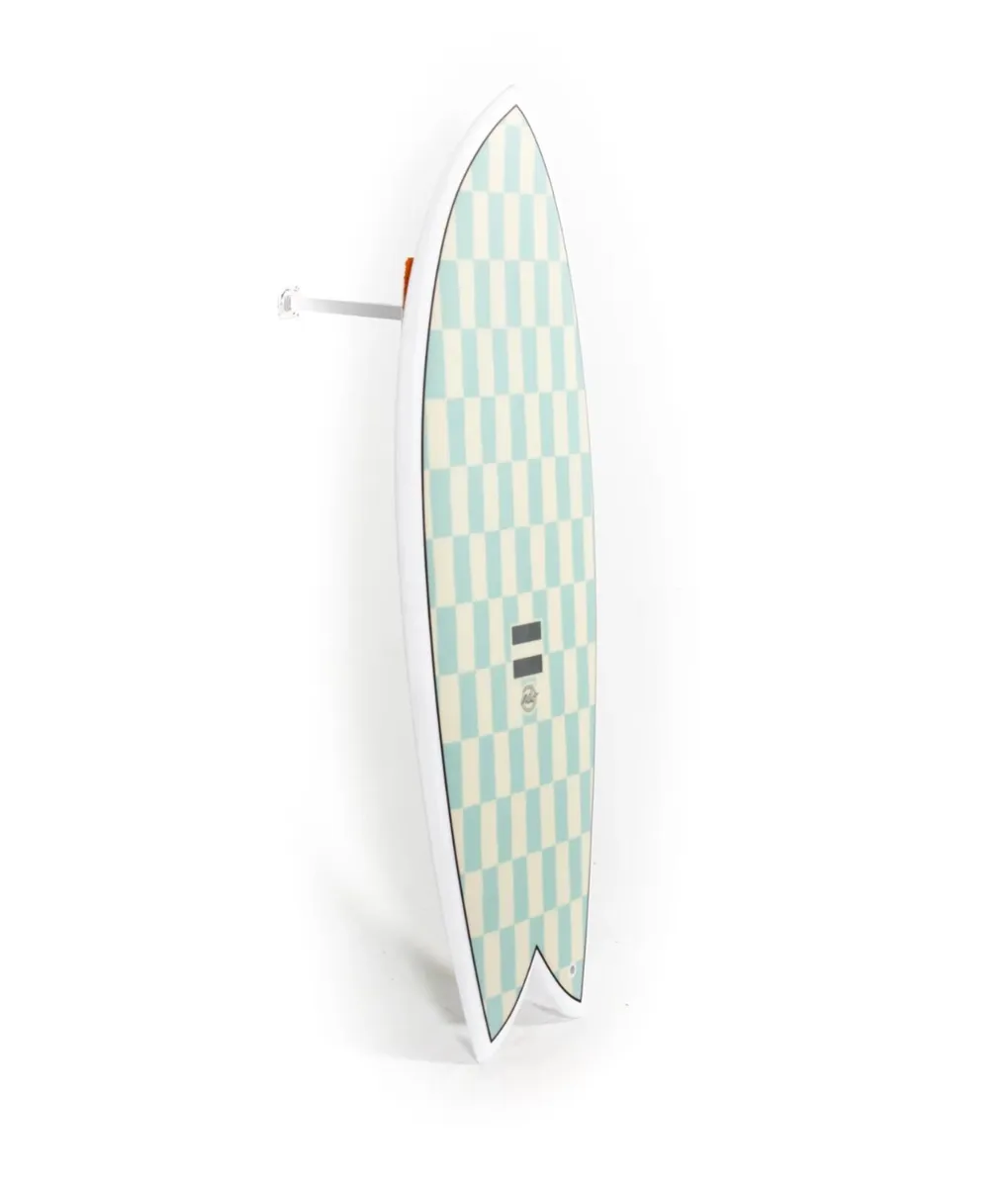 5'11" Indio Endurance DAB Fish Twin Fin Surfboard - Image 1