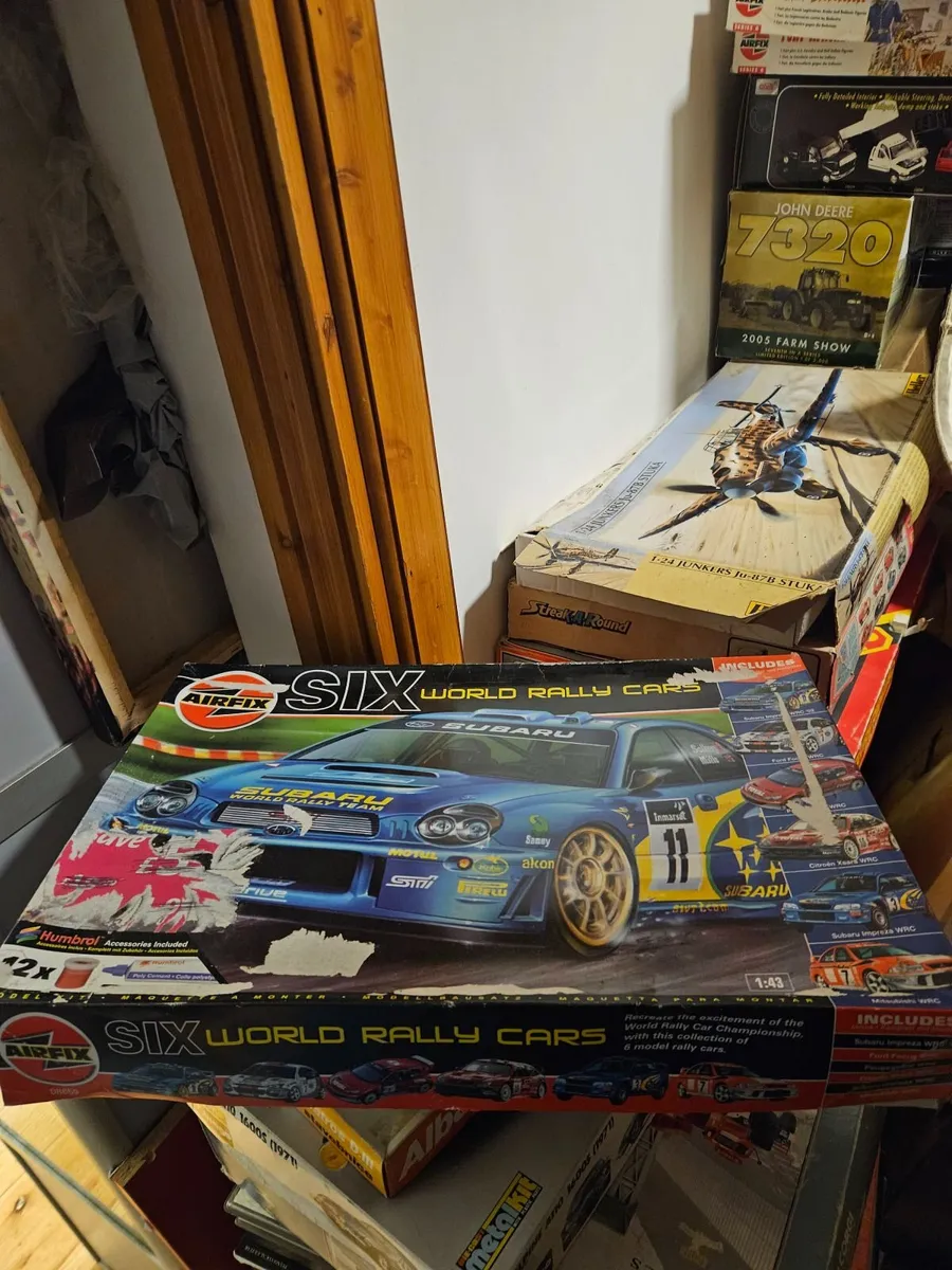 Airfix Rally Car Set 1.43 x 6 - Image 1