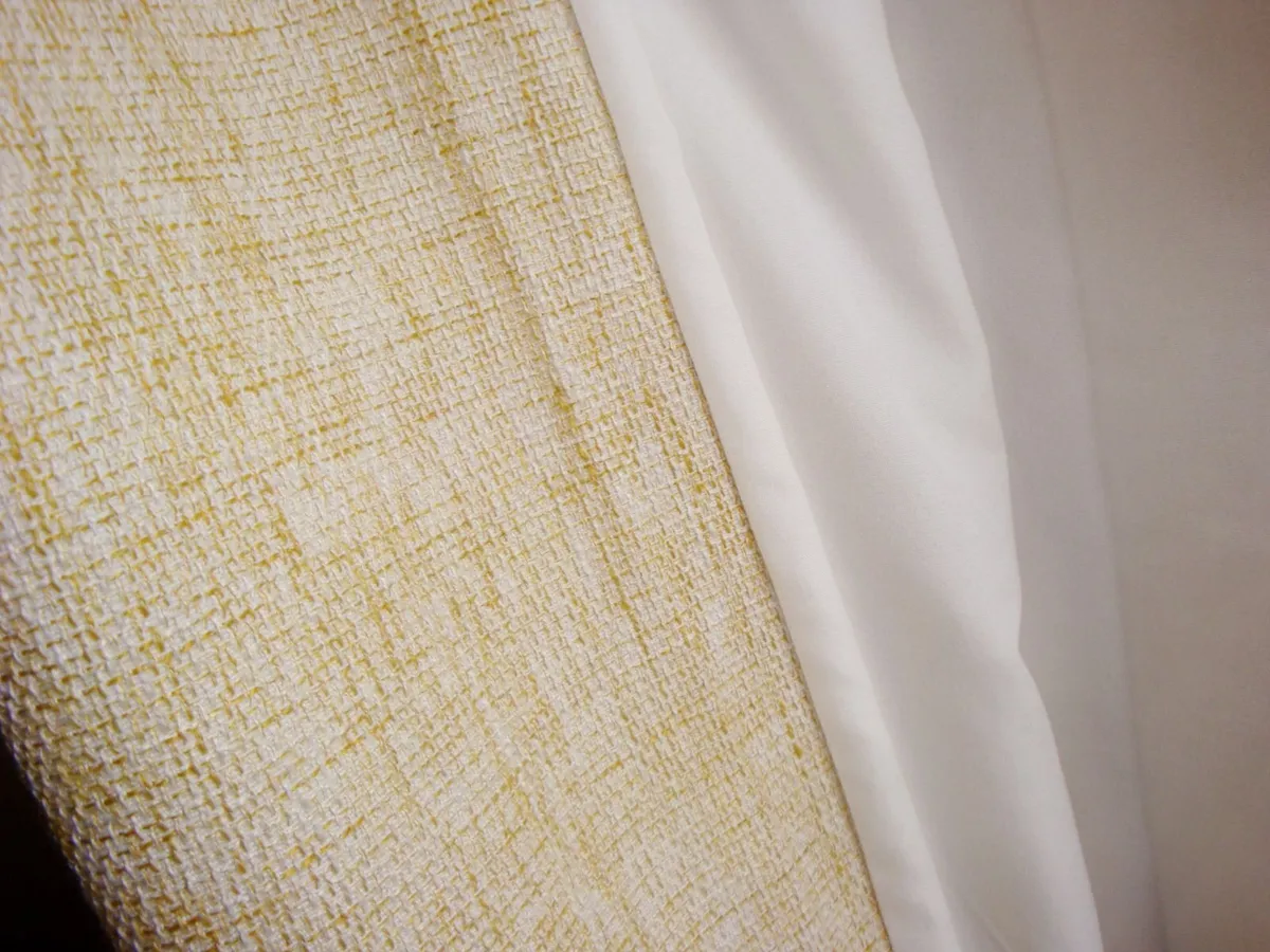 Single panel lined curtain W135 cm x L216 cm - Image 4