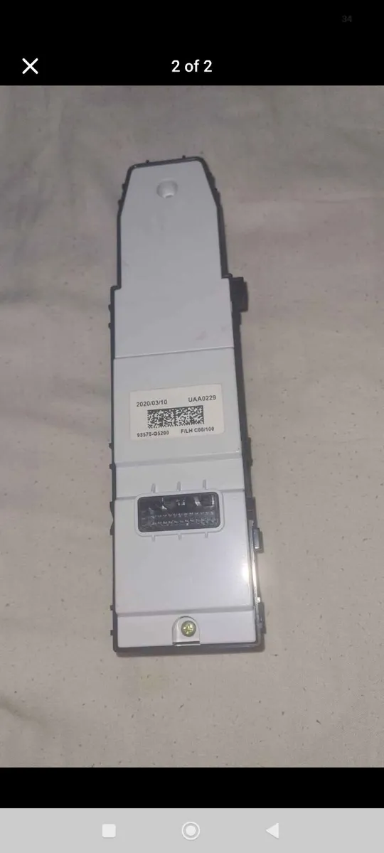 Kia Niro window switch - Image 1