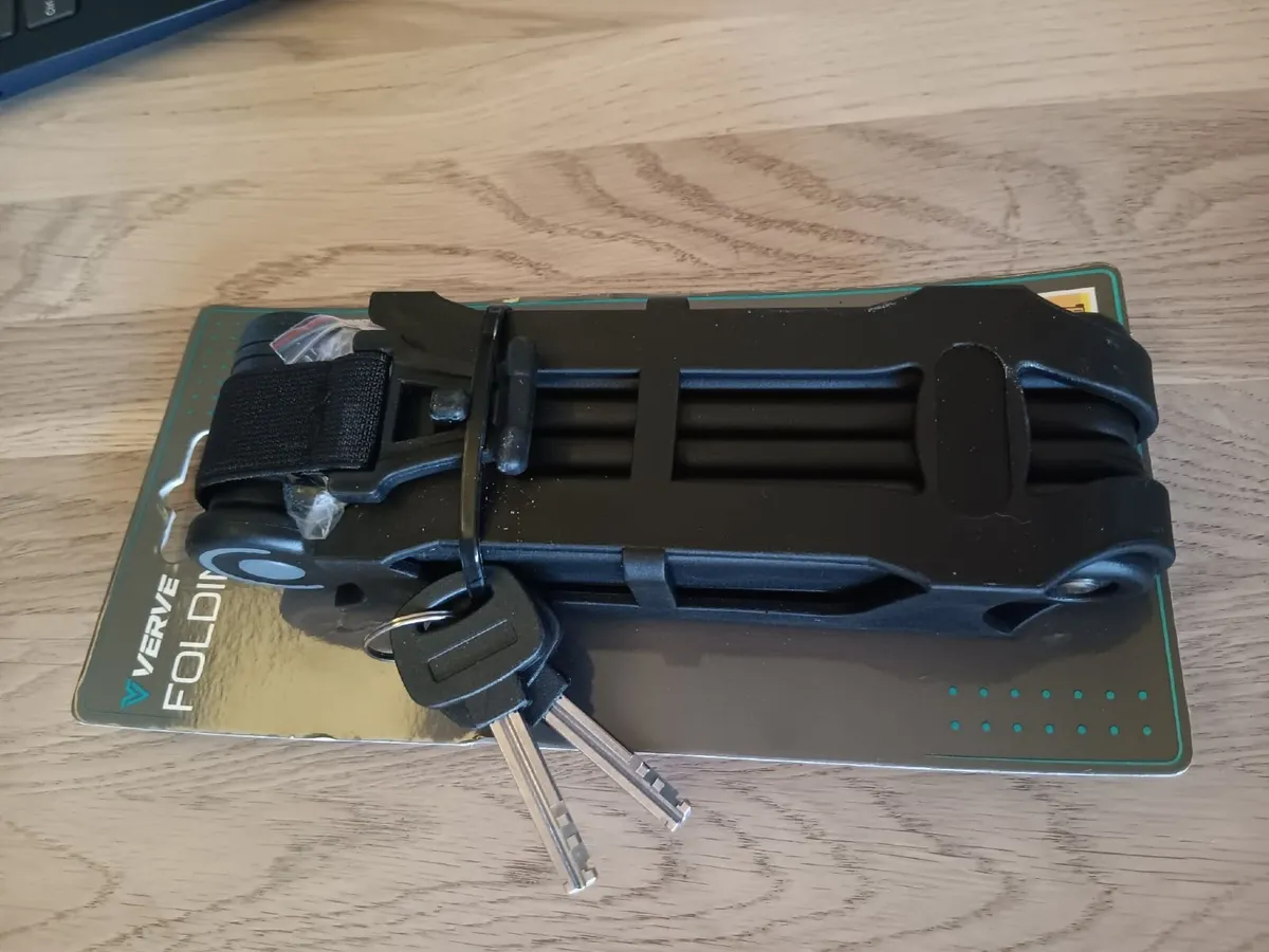 bike lock heavy duty anti-theft (NEW) - Image 2