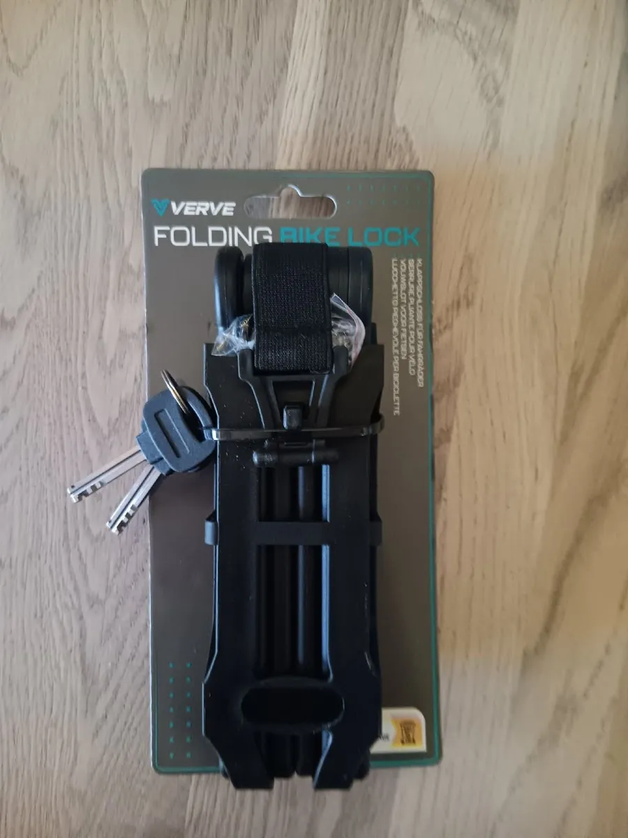 bike lock heavy duty anti-theft (NEW) - Image 1