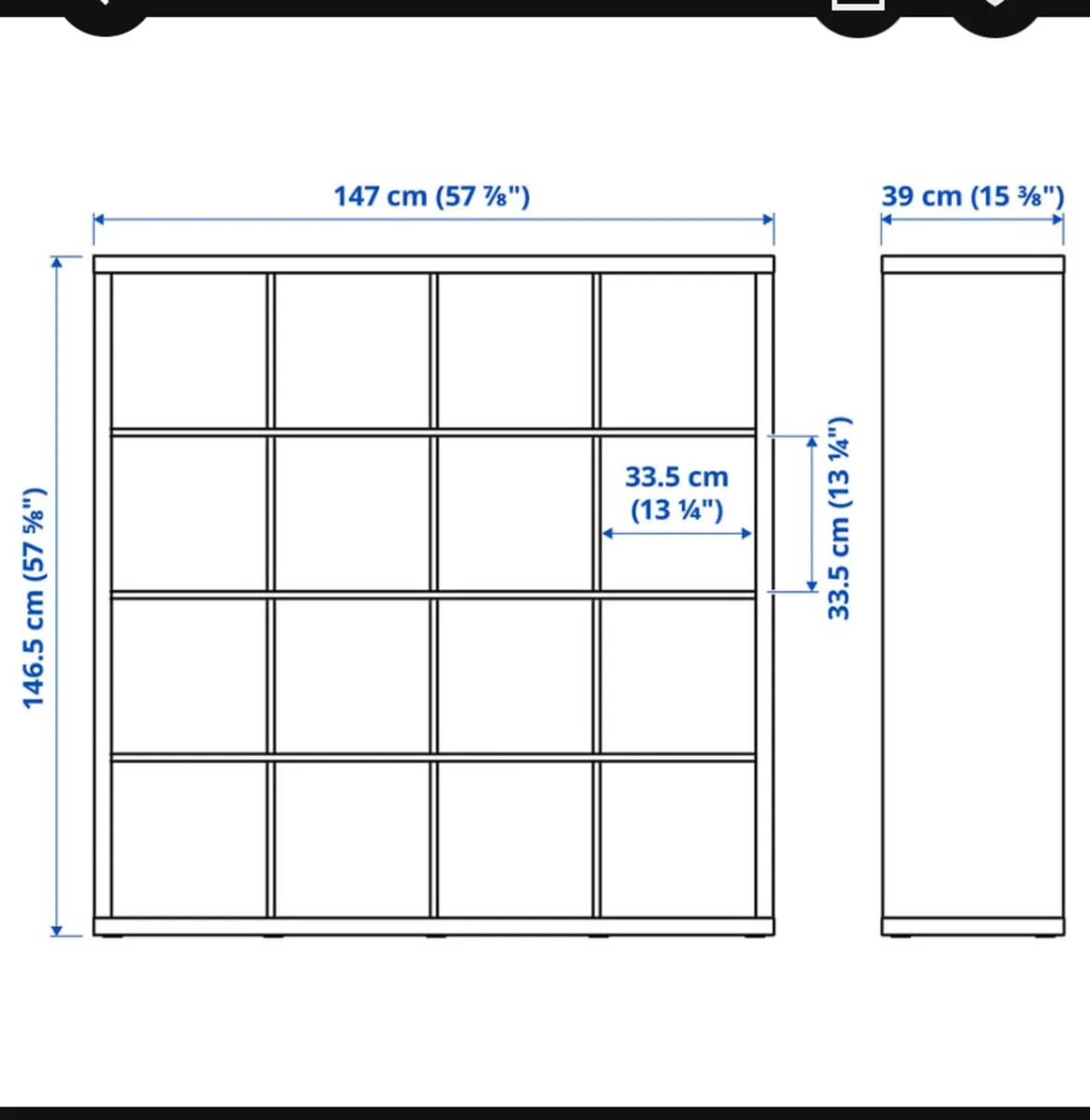 Desk & storage shelves - Image 2