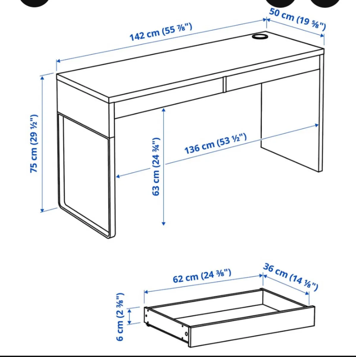 Desk & storage shelves - Image 4