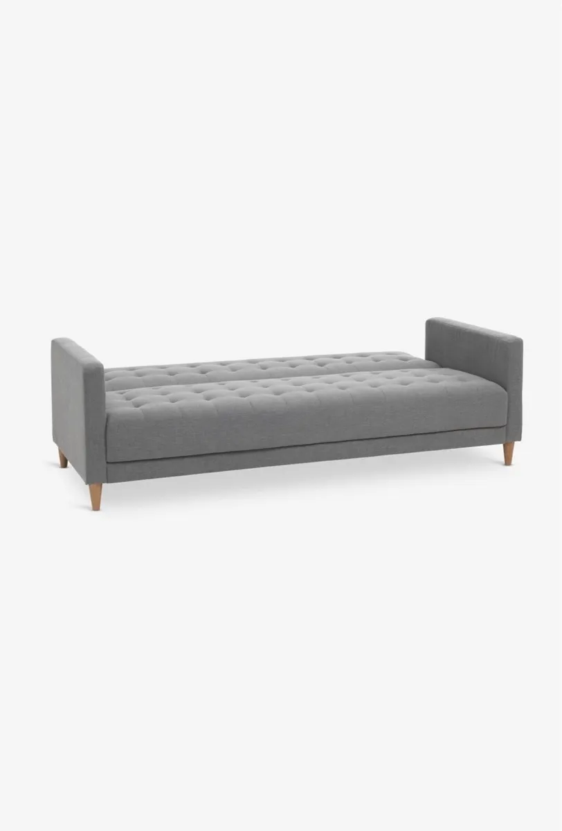 Sofa bed FALSLEV grey fabric - Image 2