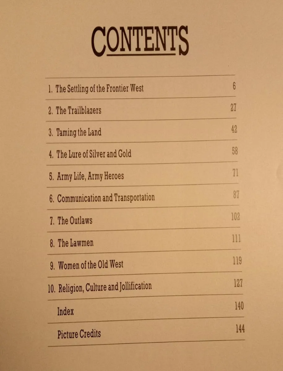 Pioneers of the Old West 1988 Book - Image 2