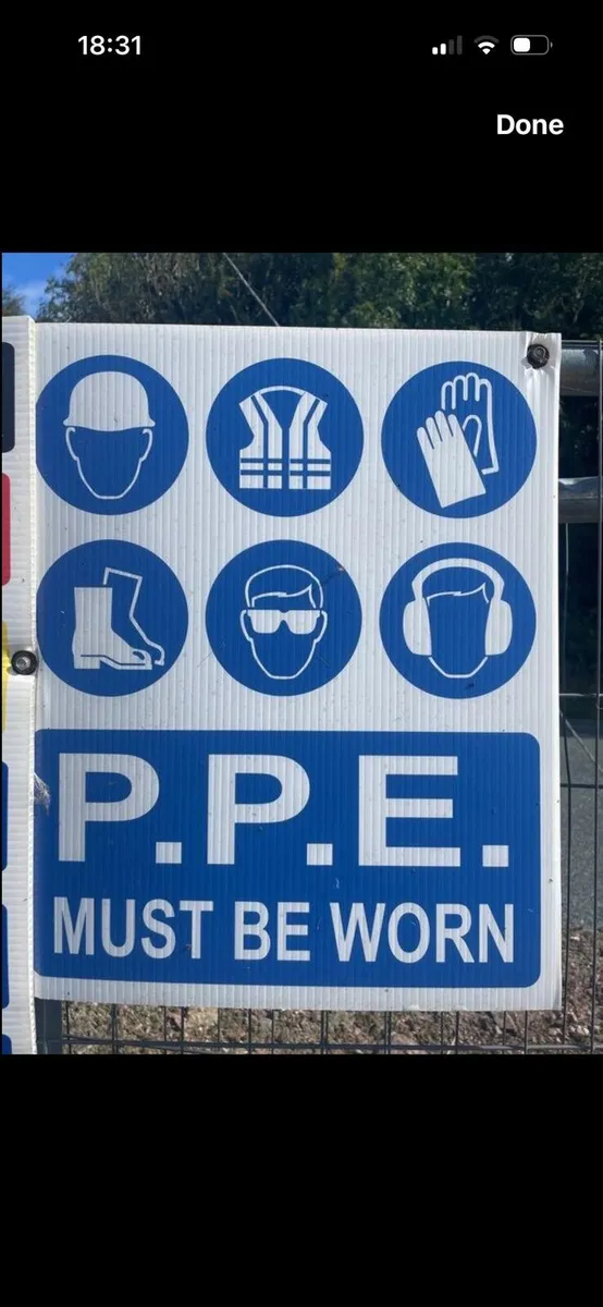 Safety sign notices - Image 1