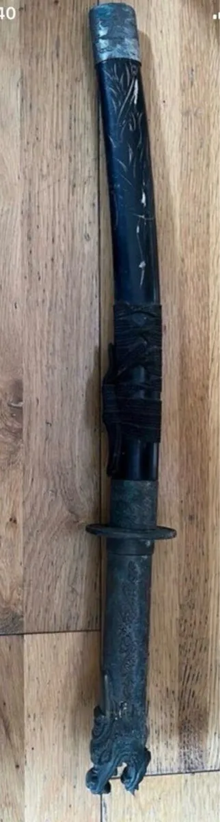 Vintage Chinese Dragon head knife - Image 4