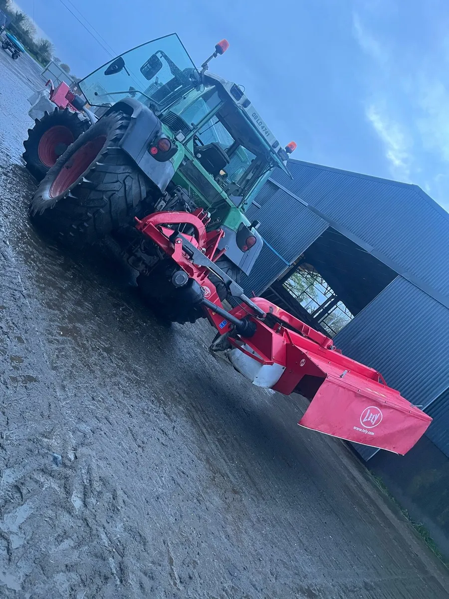 Double 9ft lely mowers for sale - Image 2