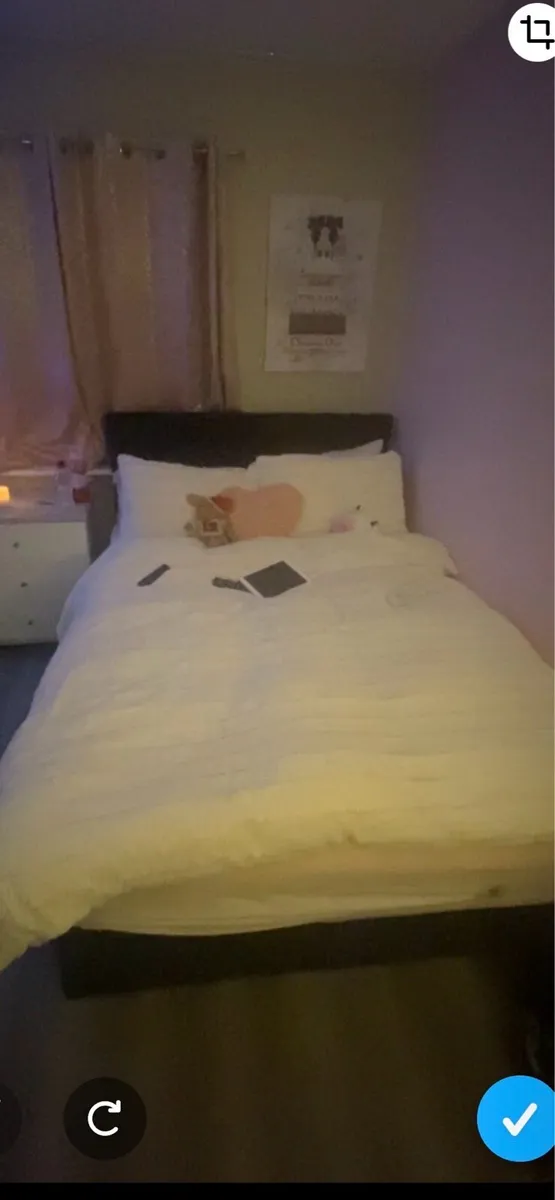 Double bed Frame and base