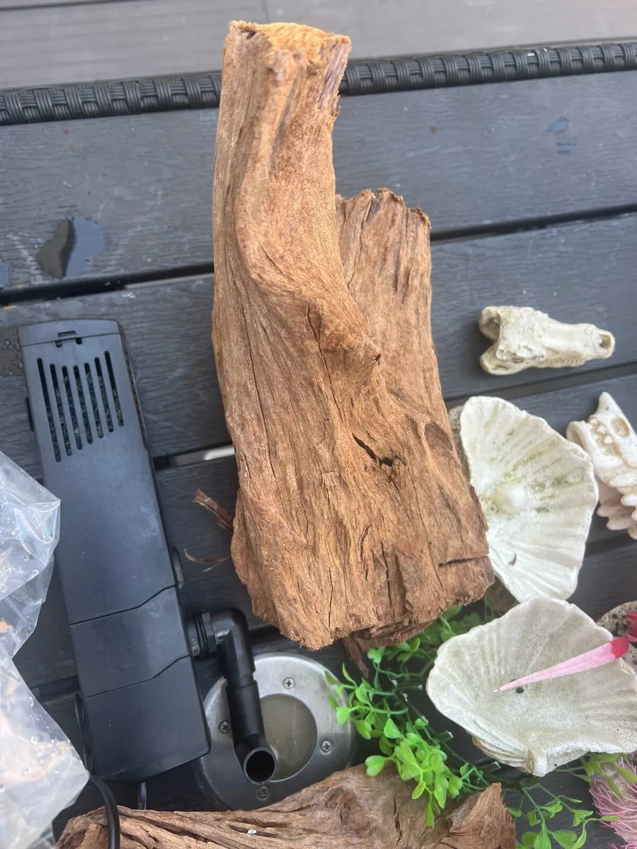 Aquarium  wood filter and bits - Image 3