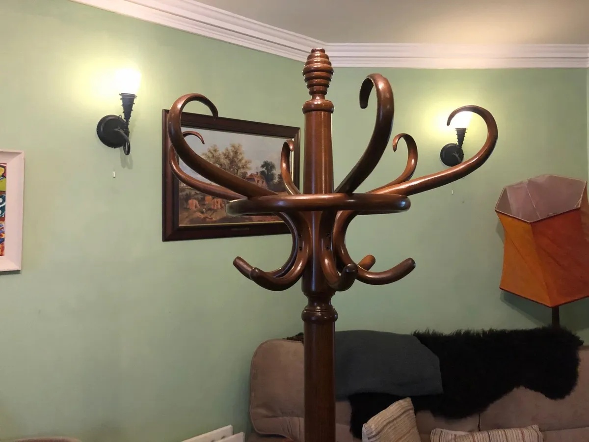 Classical Wooden Coat Stand - Image 2