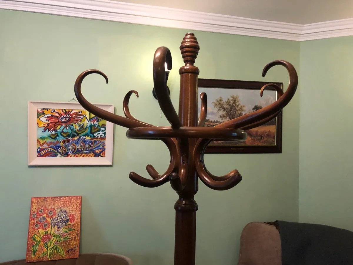 Classical Wooden Coat Stand - Image 4