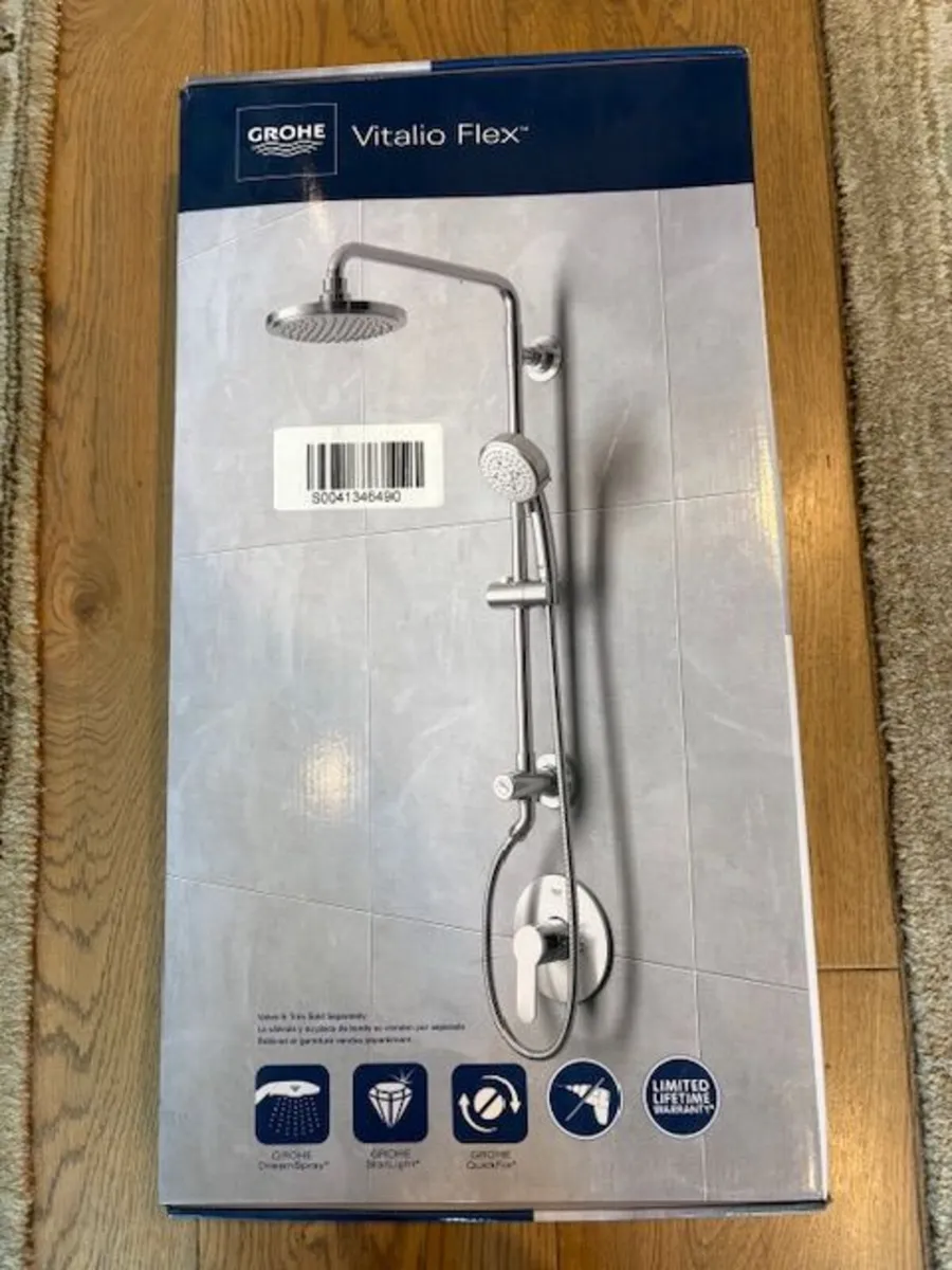 Grohe Vitalio Flex shower, Chrome, NEW IN BOX - Image 1