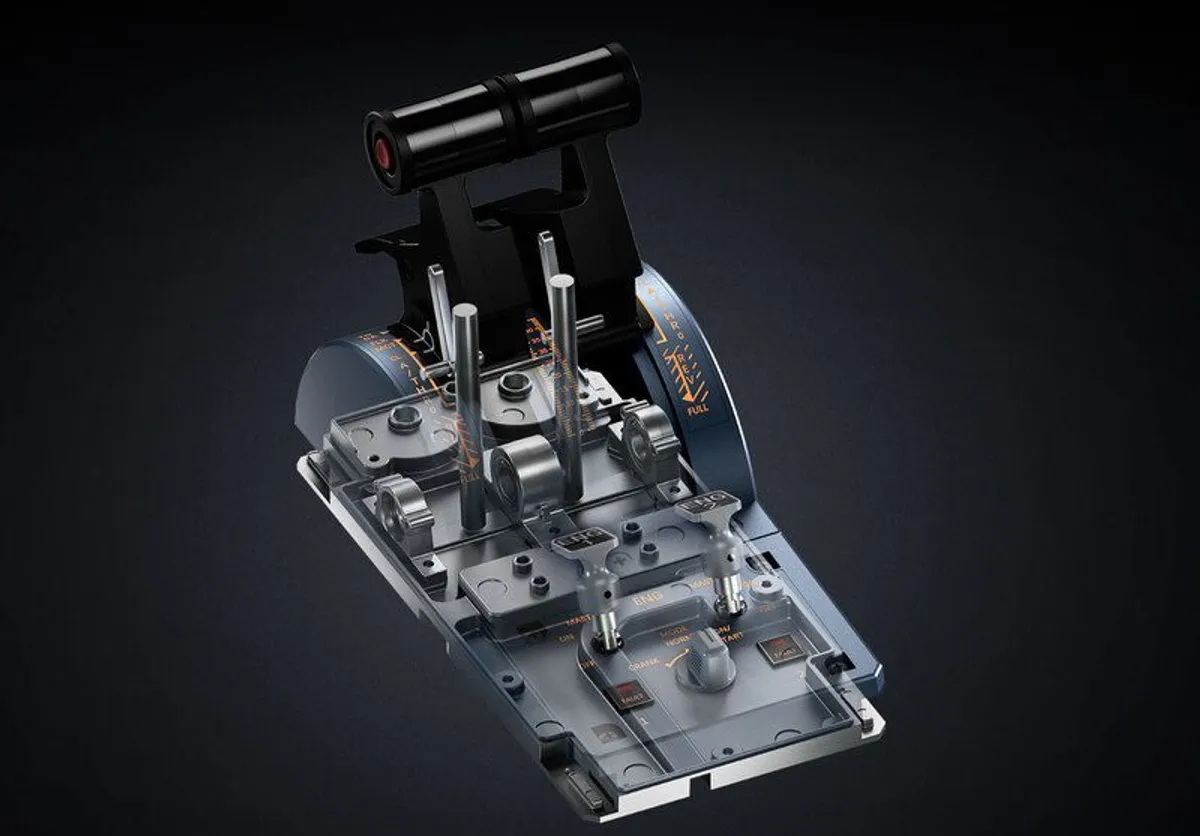 Brand New Airbus Throttle Quadrant Combo Backlit Panels Full Flight Sim FS2020 & 24, XPLANE - Image 3