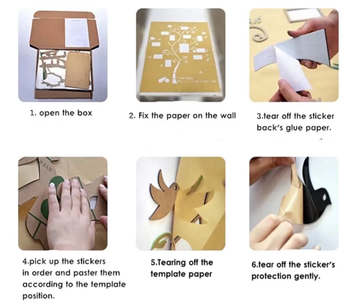 Brand new 3D world map, wall stickers decoration - Image 2