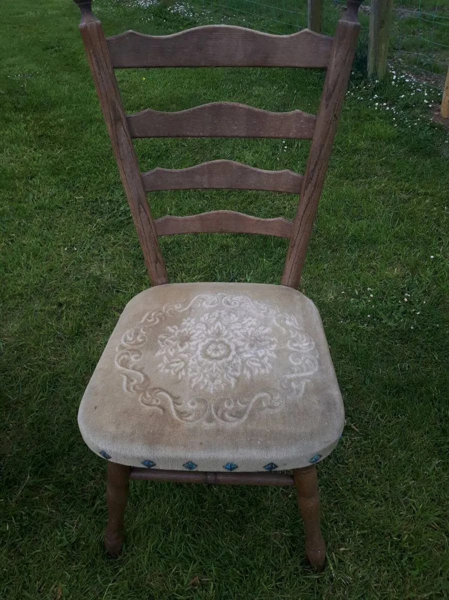 Victorian Studed Dining Room Chairs - Image 3