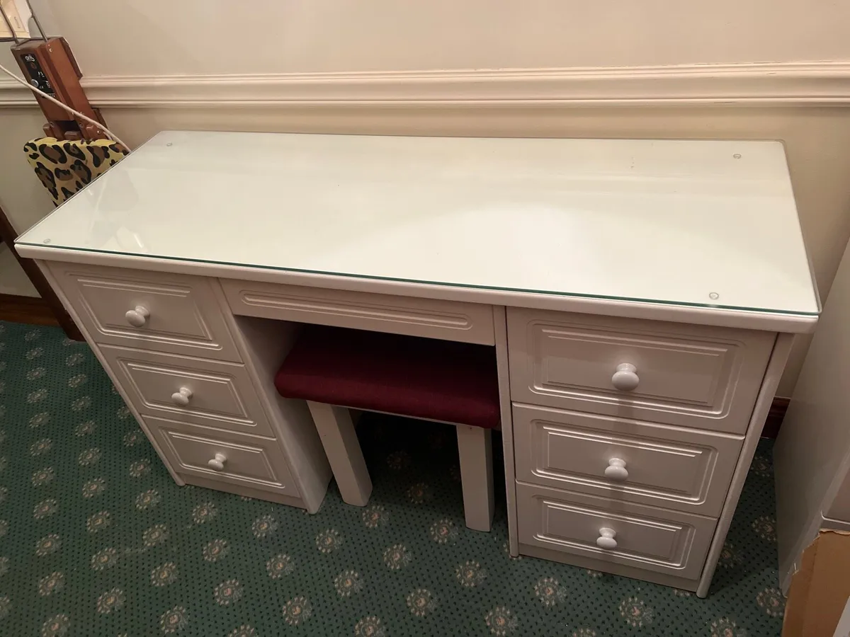Dressing table white - Image 1