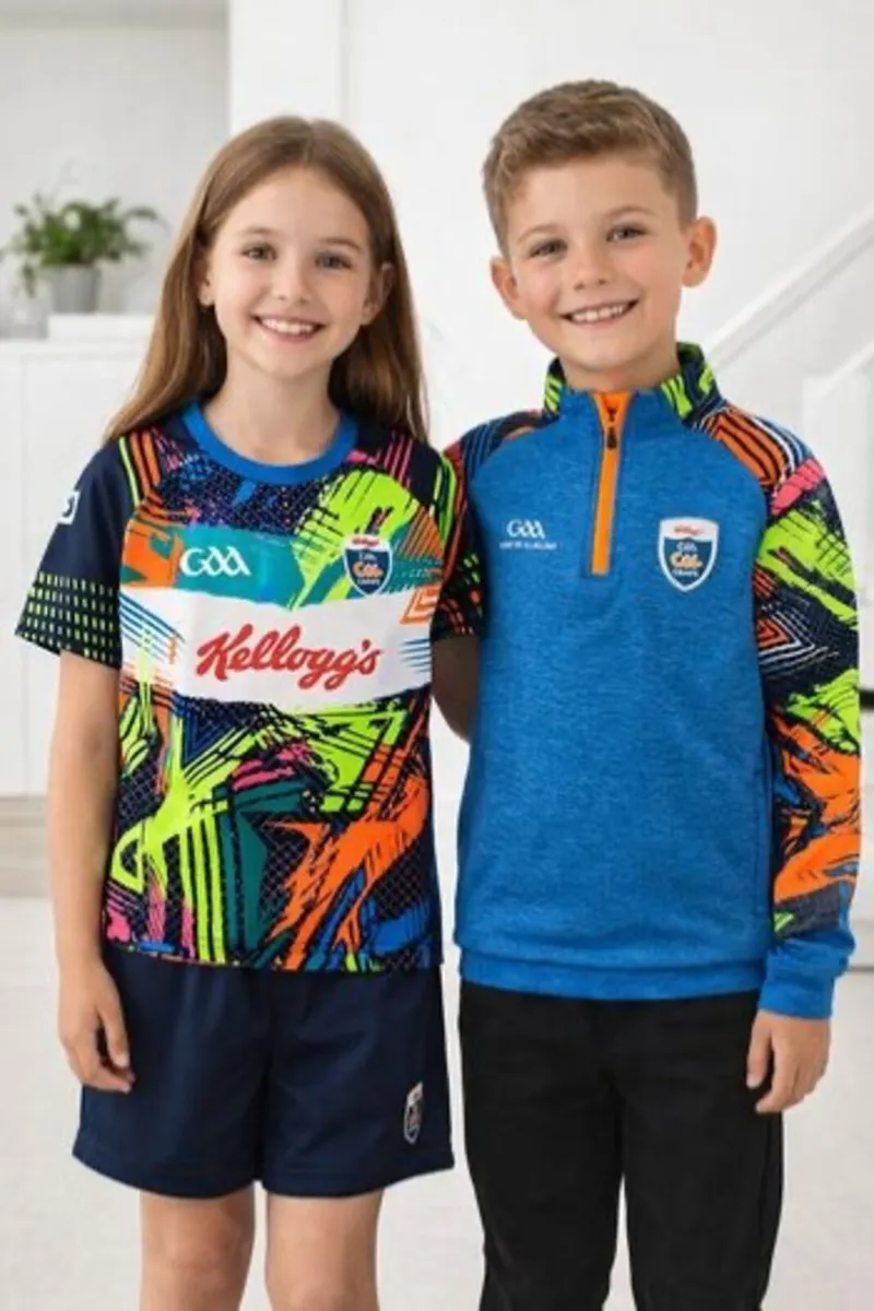 Kids GAA Cúl Camps Jersey & Quarter Zip Top: 9-10 - Image 1