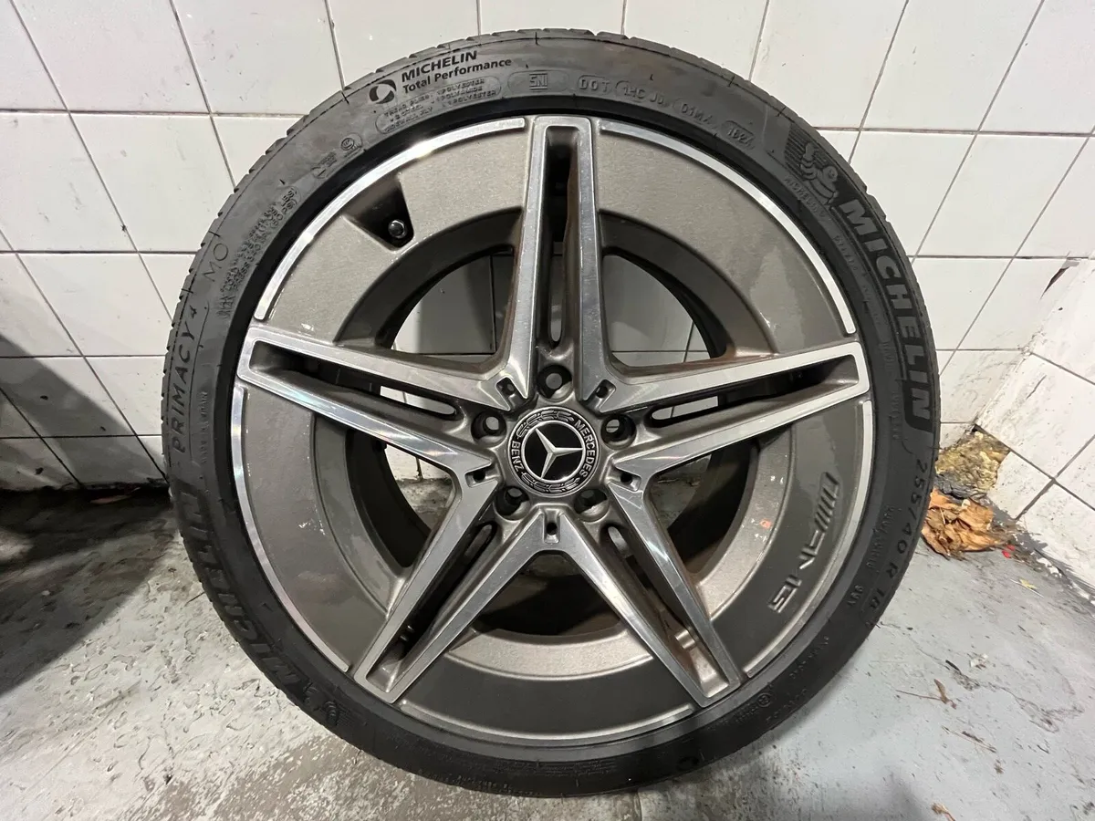 Genuine Mercedes AMG 18” Alloy Wheels with Tyres - Image 4