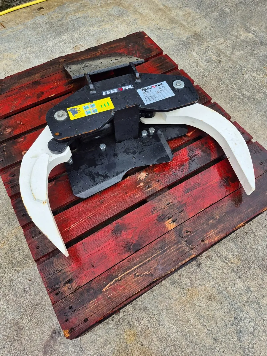 Mini Digger tree shear/ grapple - Image 1